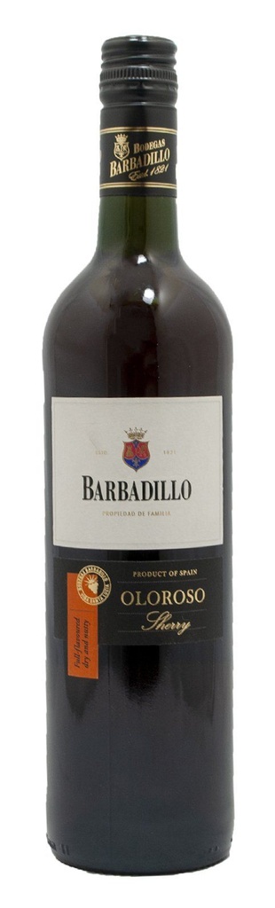 Barbadillo Oloroso Full Dry Sherry, Sanlucar de Barrameda, Spain