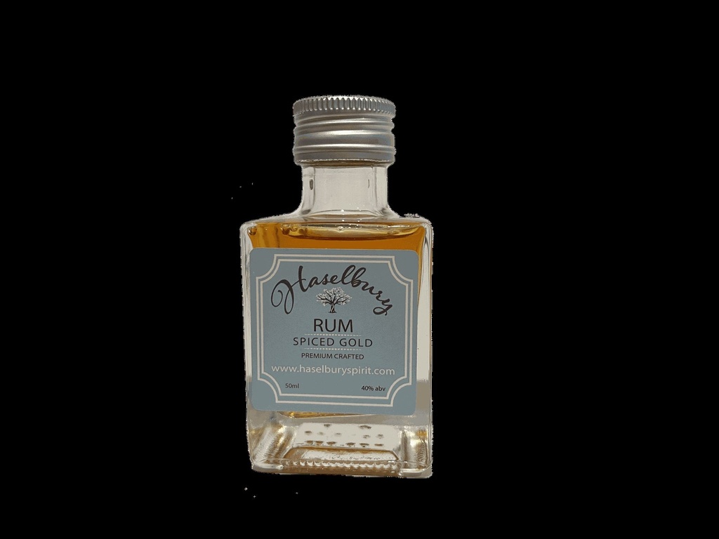 Mini Haselbury Spiced Gold Rum, Crewkerne, Somerset (5cl))