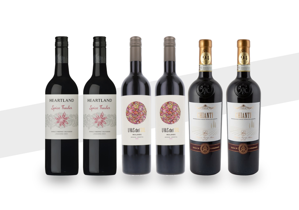 The Olympic Red Essentials Mix of Six (6 bottles) Sovereign Wines